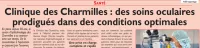 La clinique des charmilles dans la presse - Article paru dans Le Républicain Essonne